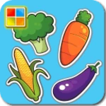 vegetables cards android application logo